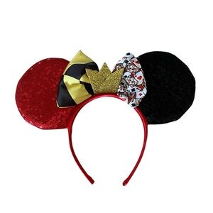 Disney Villains Queen of Hearts Ears (EUC)